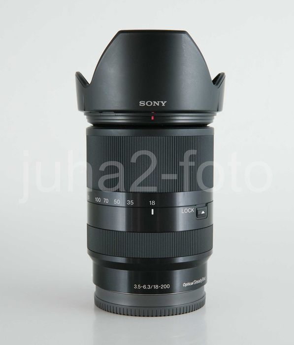 Obiektyw Sony SEL 18-200 f/3.5-6.3 OSS LE (SEL18200), jak nowy