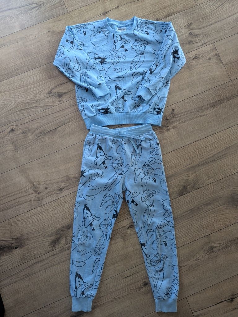 Komplet dresowy Looney Tunes rozm 140 Sinsay