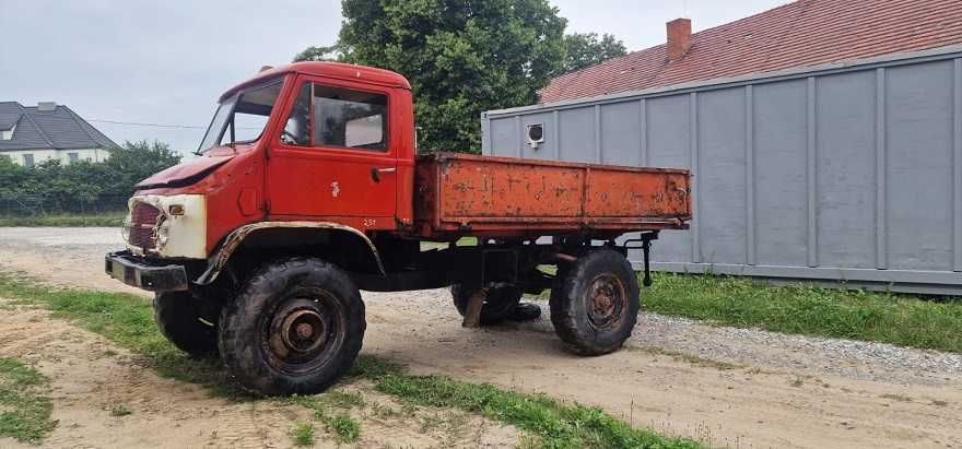 UNIMOG S 404,1 1959r 4x4 DAIMLER-BENZ długa rama 6 cylindrów benzyna