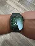 Apple watch series 7 gps+cellular 45mm Graphite S. Steel w. Abyss Blue