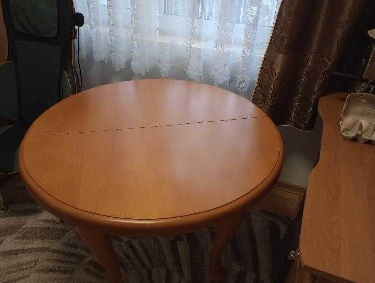 Stół drewniany - olcha - rozkładany