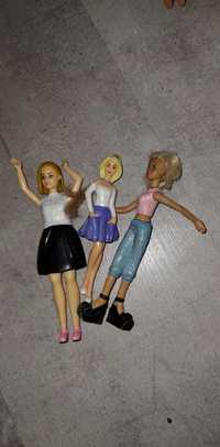 Stare zabawki mini lalki Barbie Mattel i inne figurki