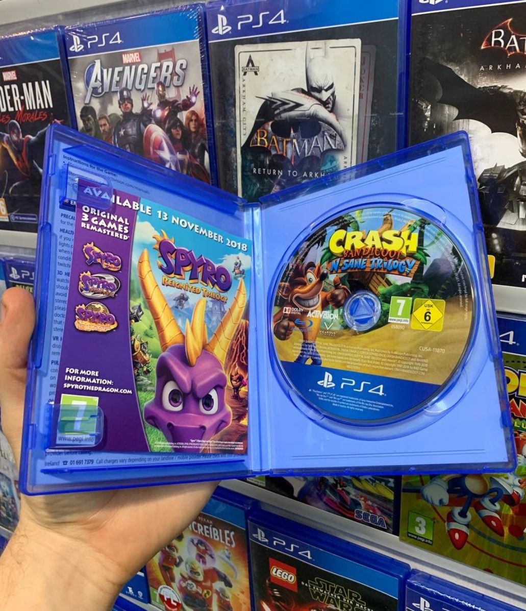 Crash Bandicoot Trilogy, Ps4, Ps5 igame