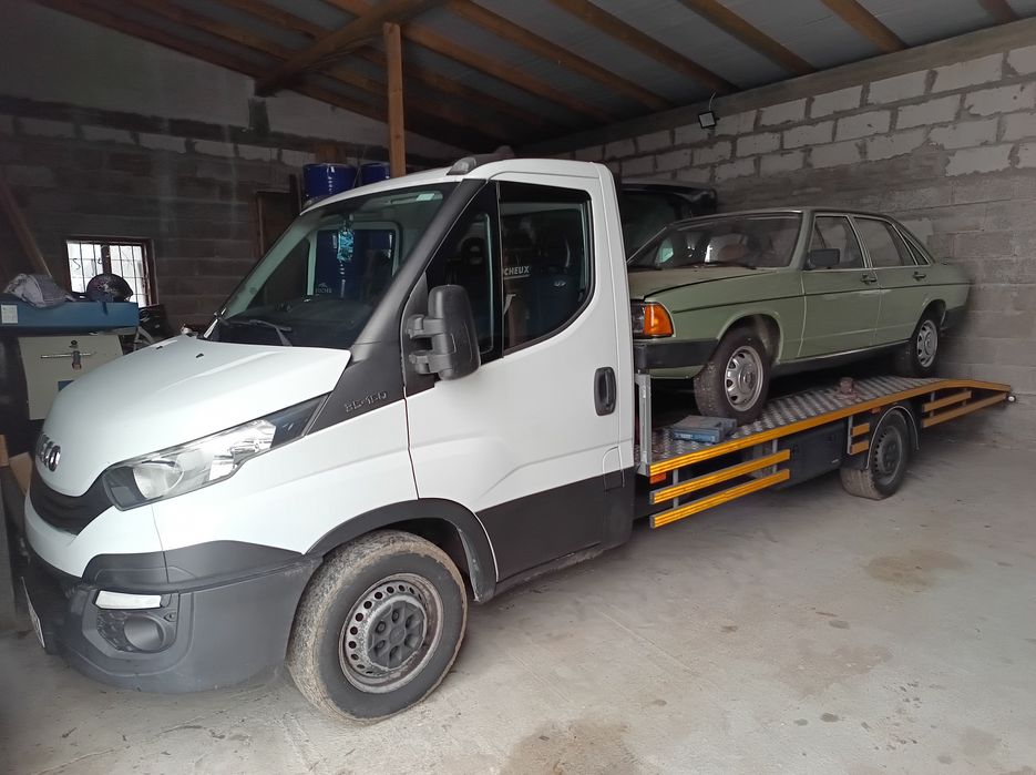 Iveco 3.0 max rama platforma skrzynia laweta!
