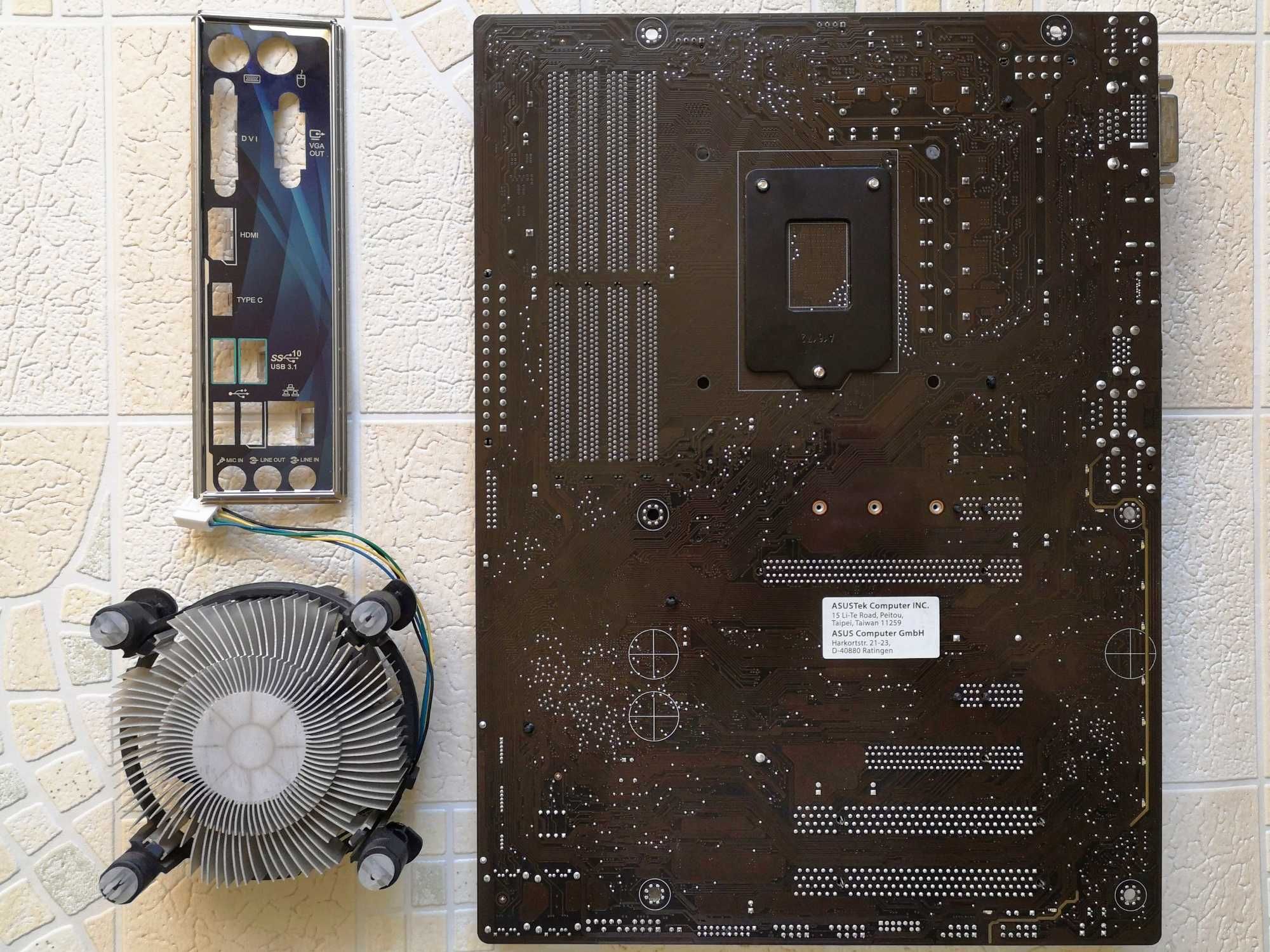 Комплект  Socket 1151   Asus Z170-K + і3-6100