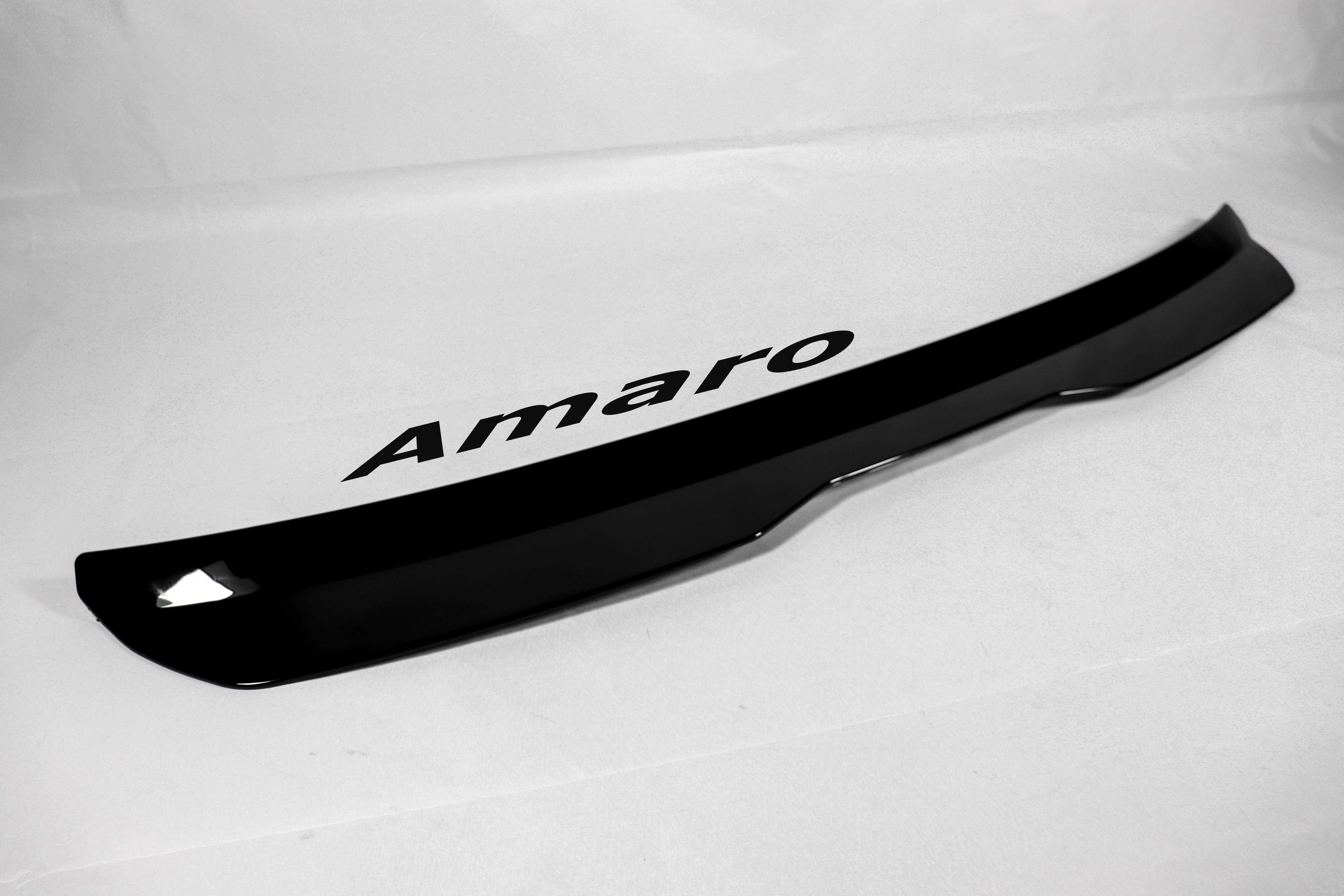 Aileron/Spoiler Traseiro Preto (Volkswagen Polo MK5, 6R, 6C, R-Line)