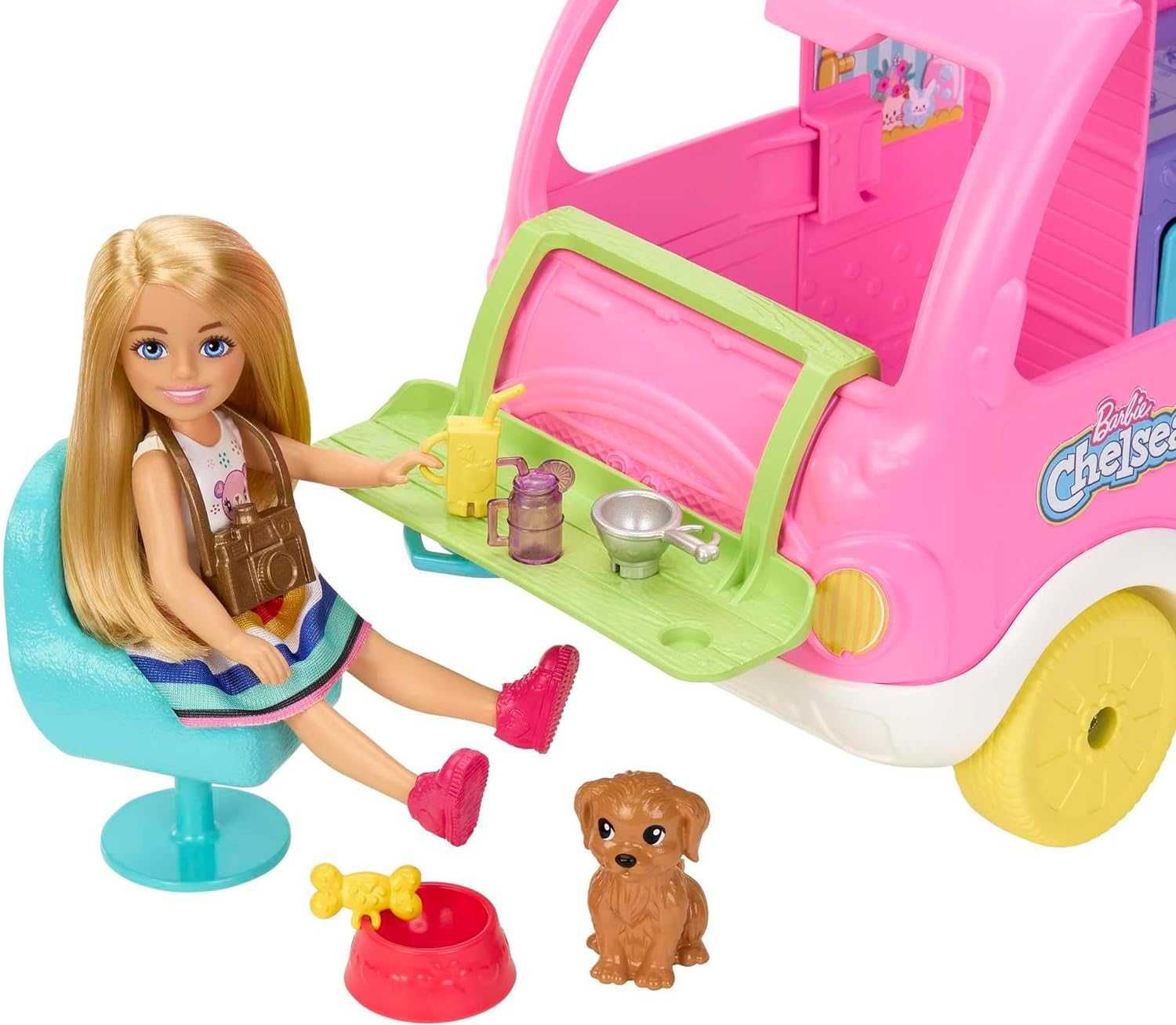 Барби Челси кемпер 2 в 1 Barbie Camper Chelsea 2-in-1 HNH90