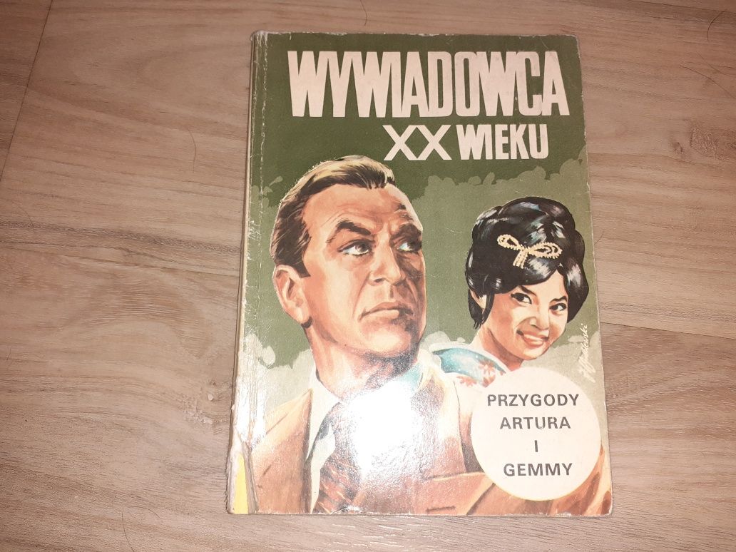 Komiks z serii Wywiadowca XX wieku:Przygody Artura i Gemmy