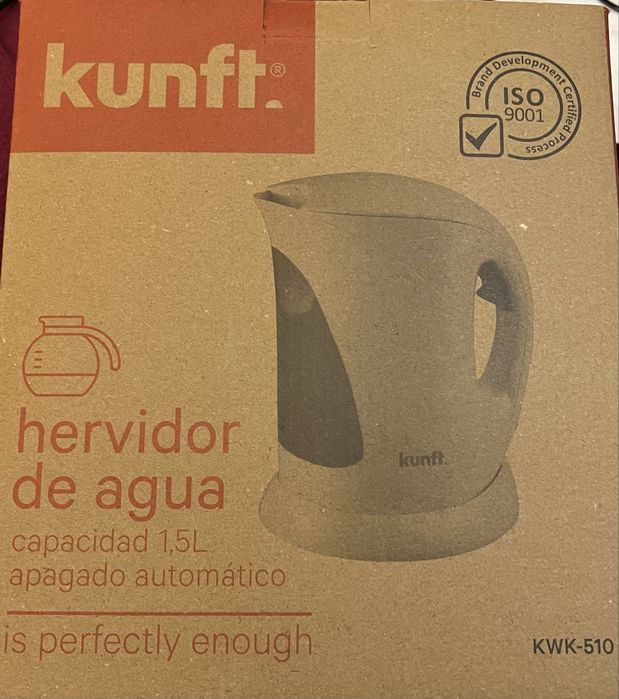 Aquecedor de agua Kunft 1,5l