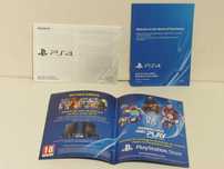 Manuais e prospeto PT Playstation 4 PS4