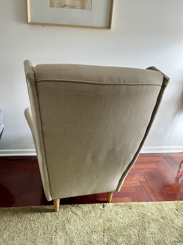 Poltrona STRANDMON Bege Ikea