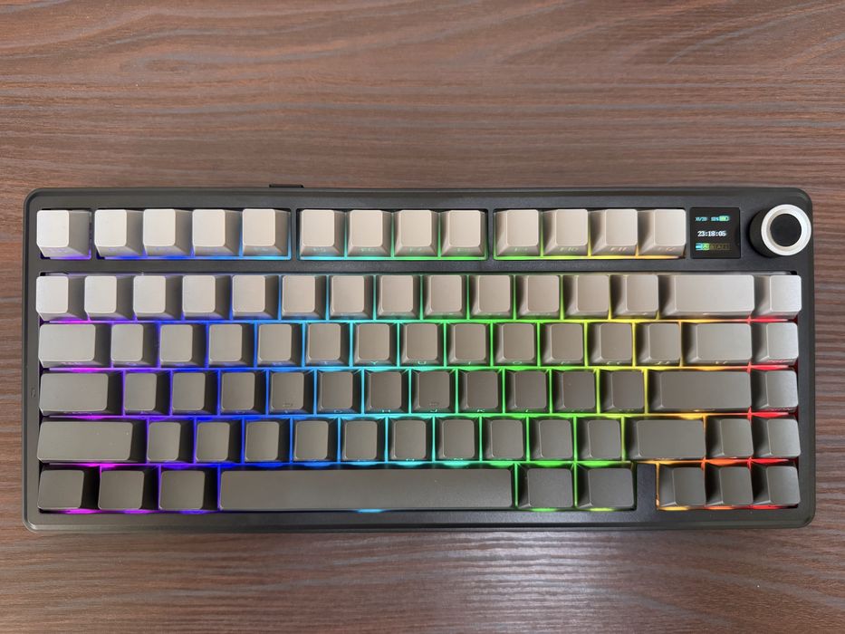 Клавіатура Aula F75 Max з дисплеєм