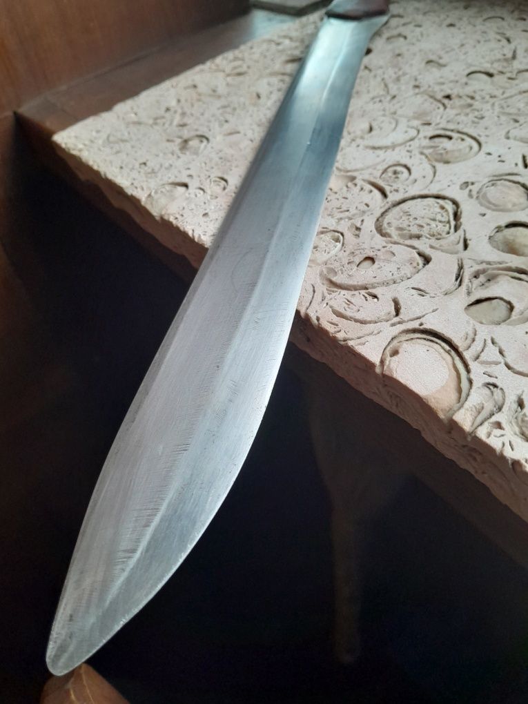 Нож большой ИТК (якутская заточка)