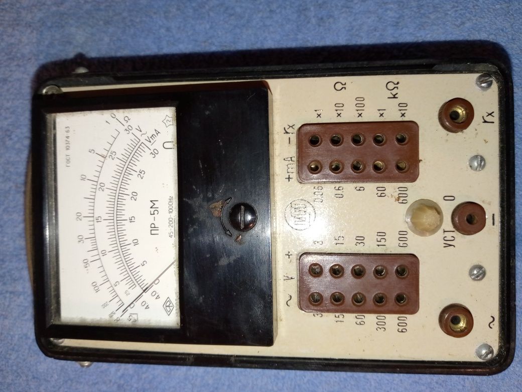 Ампервольтомметр ПР-5м 1974 г.