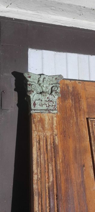 Stare drewniane drzwi