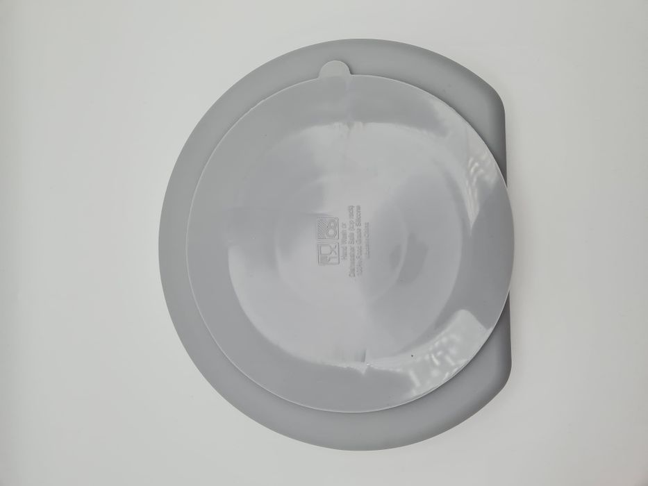 Silikonowy talerzyk dla dzieci Miracle Baby 3 przegródki