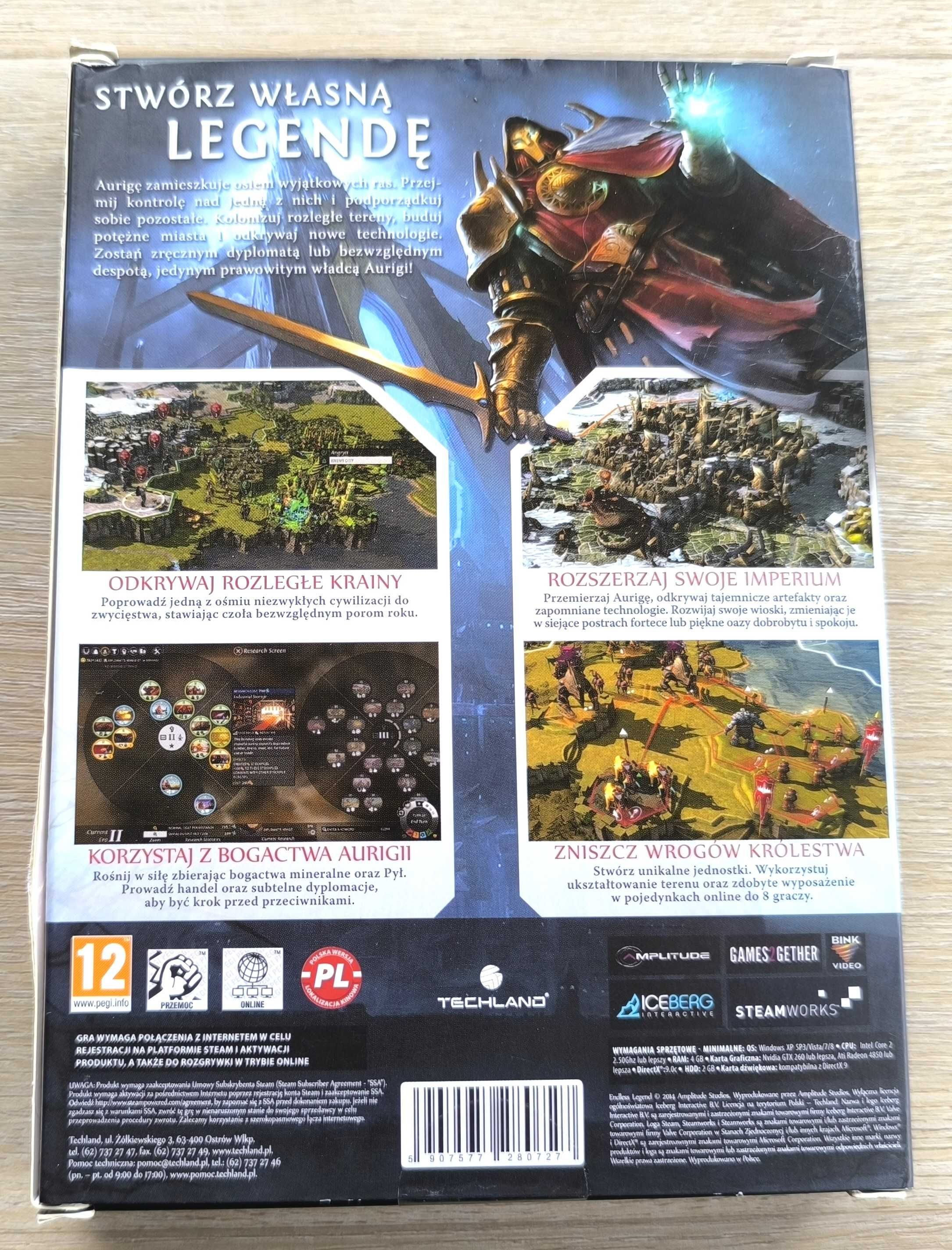 Endless Legend EDYCJA PREMIUM [PC] (PL) - BOX