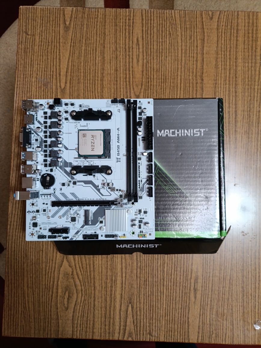 Компл. Soyo B450M+Ryzen 5 5600+16Gb DDR4 Деталі в описі