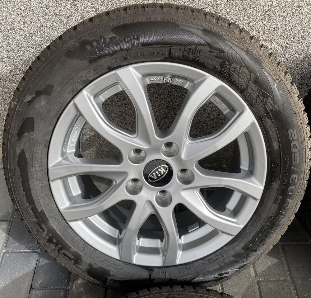 Alufelgi z oponami 205/60 R16 Kia Niro Xceed Hyundai I40 Kona 5x114,3