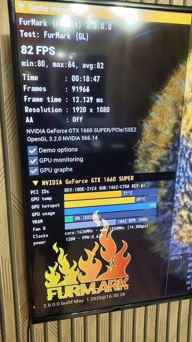 GTX 1660 Super, MSI Gaming X, відеокарта