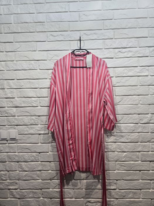 Satynowy szlafrok damski kimono Reserved M