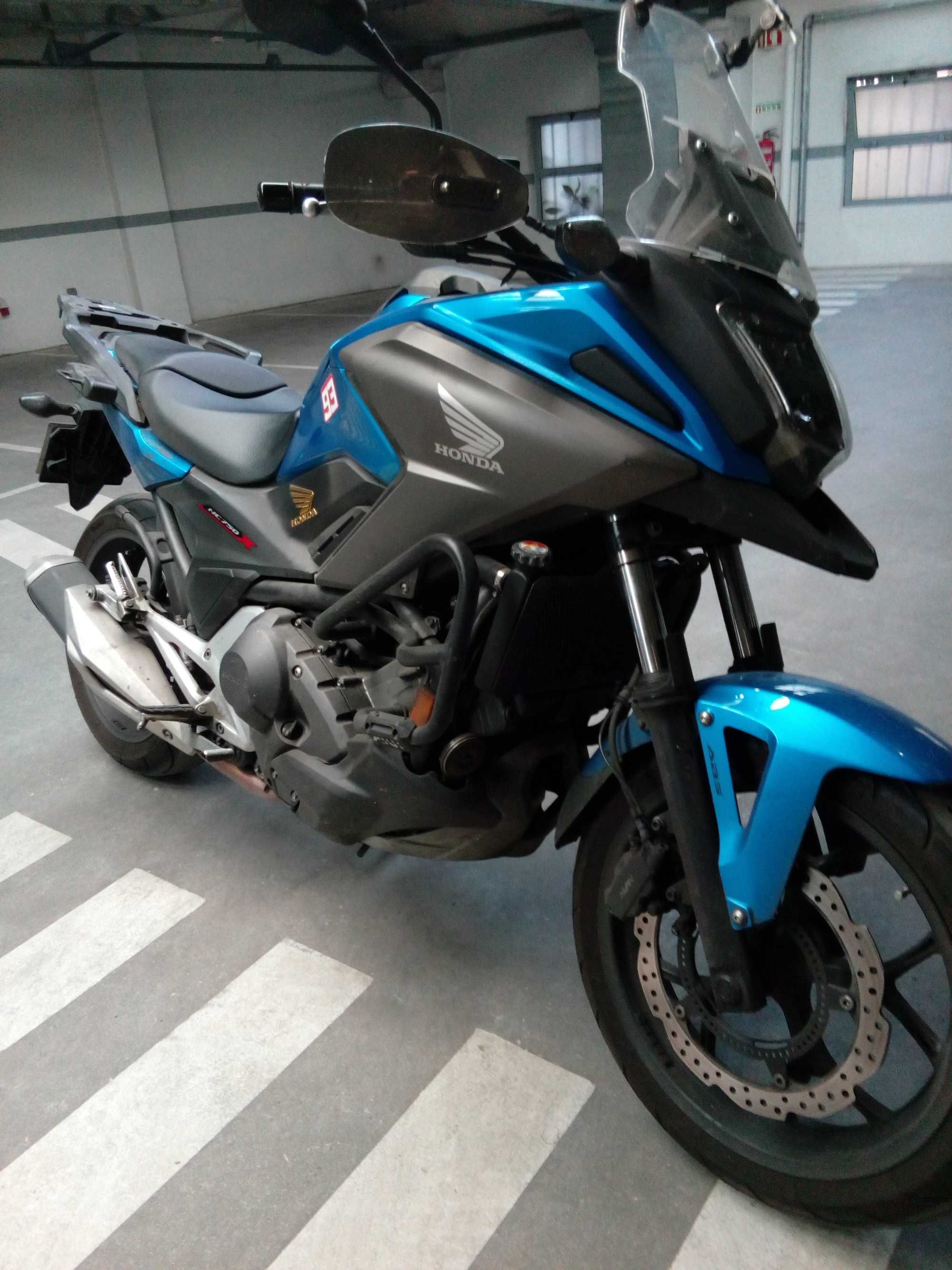 Honda NC 750X DCT ABS de 9/2020, sempre assistida na Honda-WingMotor