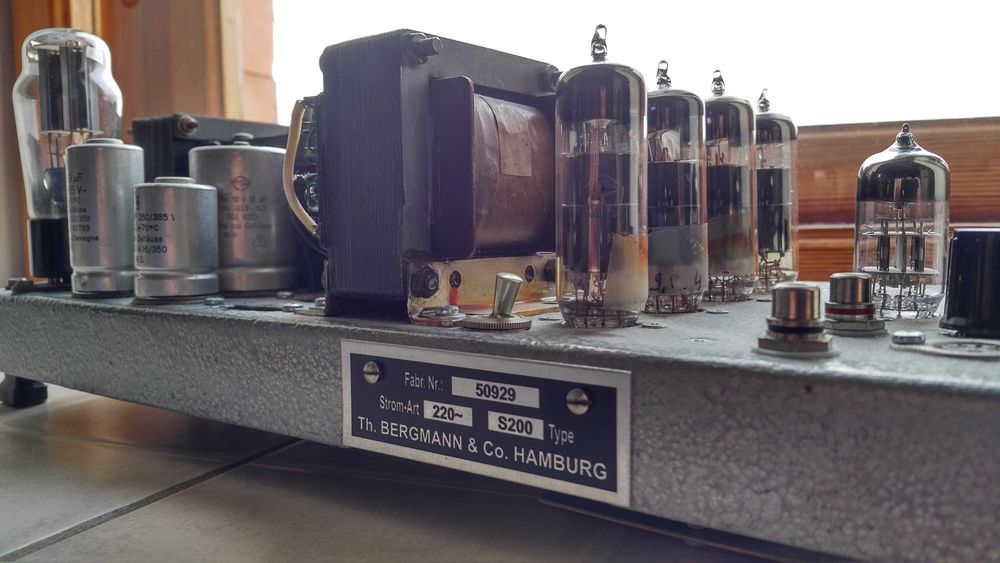 Підсилювач ламповий BERGMANN S200, двухтакт