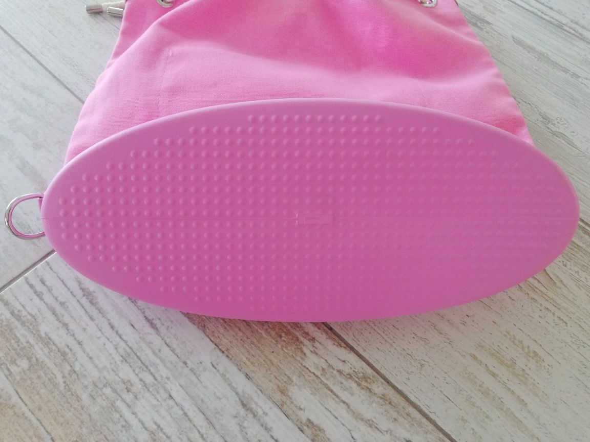 Plecak O bag Obag różowy Tote Slogan Pink
