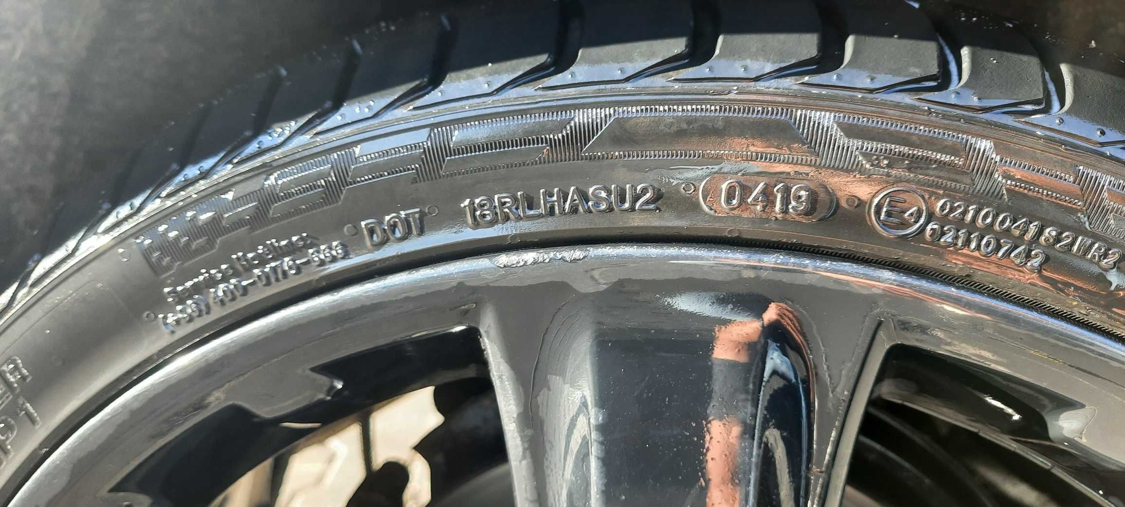 koła 19 cali Mercedes 5x112, 225/35/19, zamiana na 18 cali