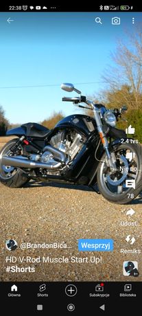 Sprzedam motocykl Harley Davidson V Rod Muscle