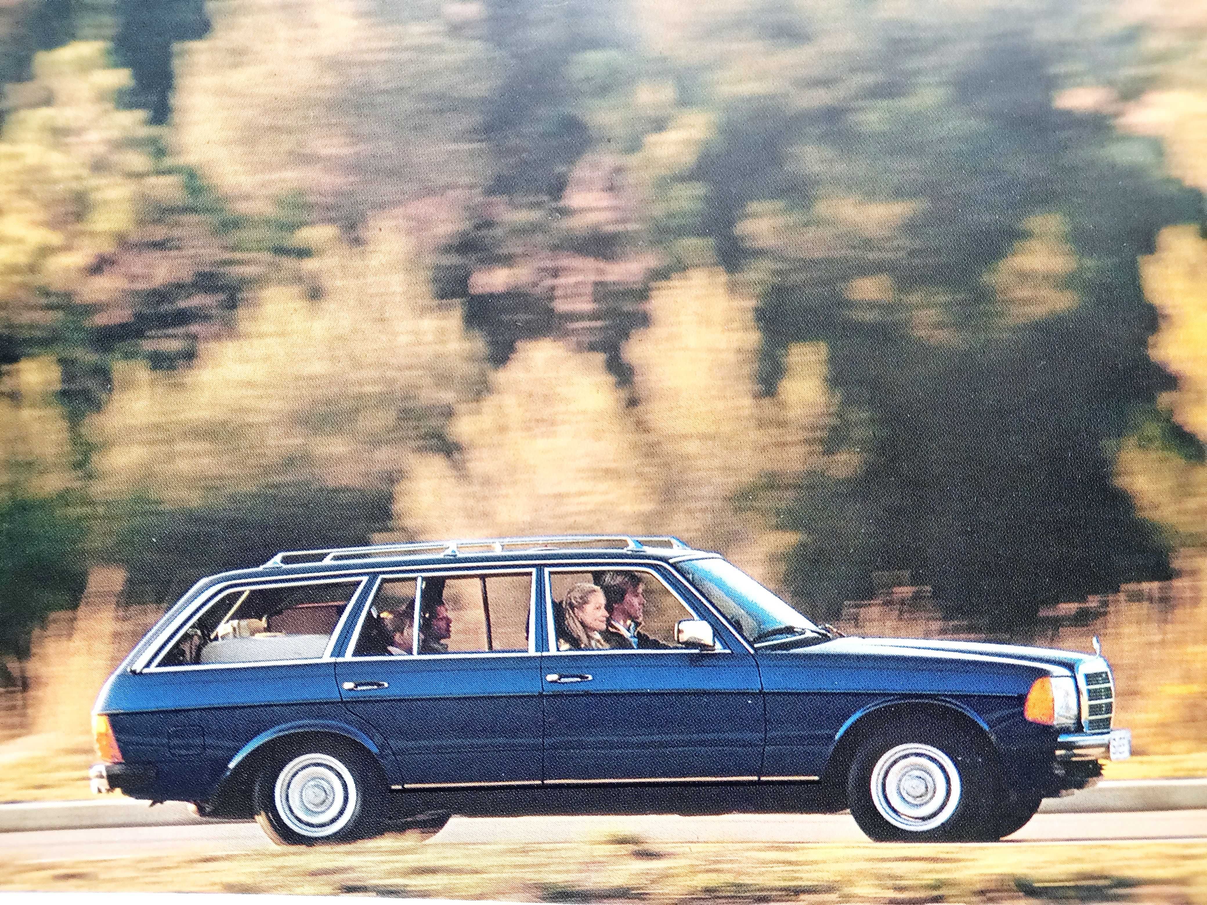 Mercedes W123 T-Modell / kombi S123 - 1983 prospekt 36 stron, stan DB+