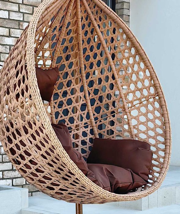 Kokon wiszący jakość premium piękny boho huśtawka do ogrodu