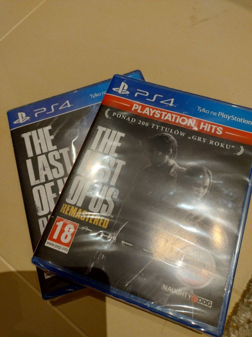 The last of us kolekcja PS4 PS5 nowa folia PL