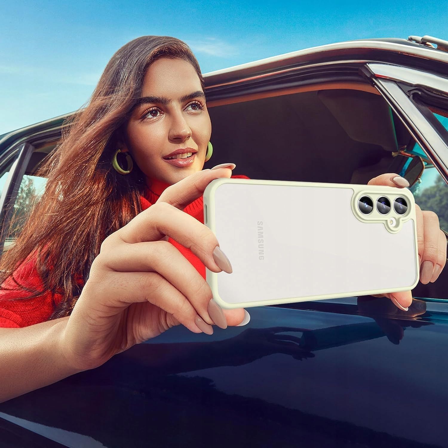 Etui Samsung Galaxy A14 5G z pancernym szkłem 9H