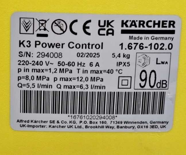 Karcher K3 Power Control Myjka ciśnieniowa