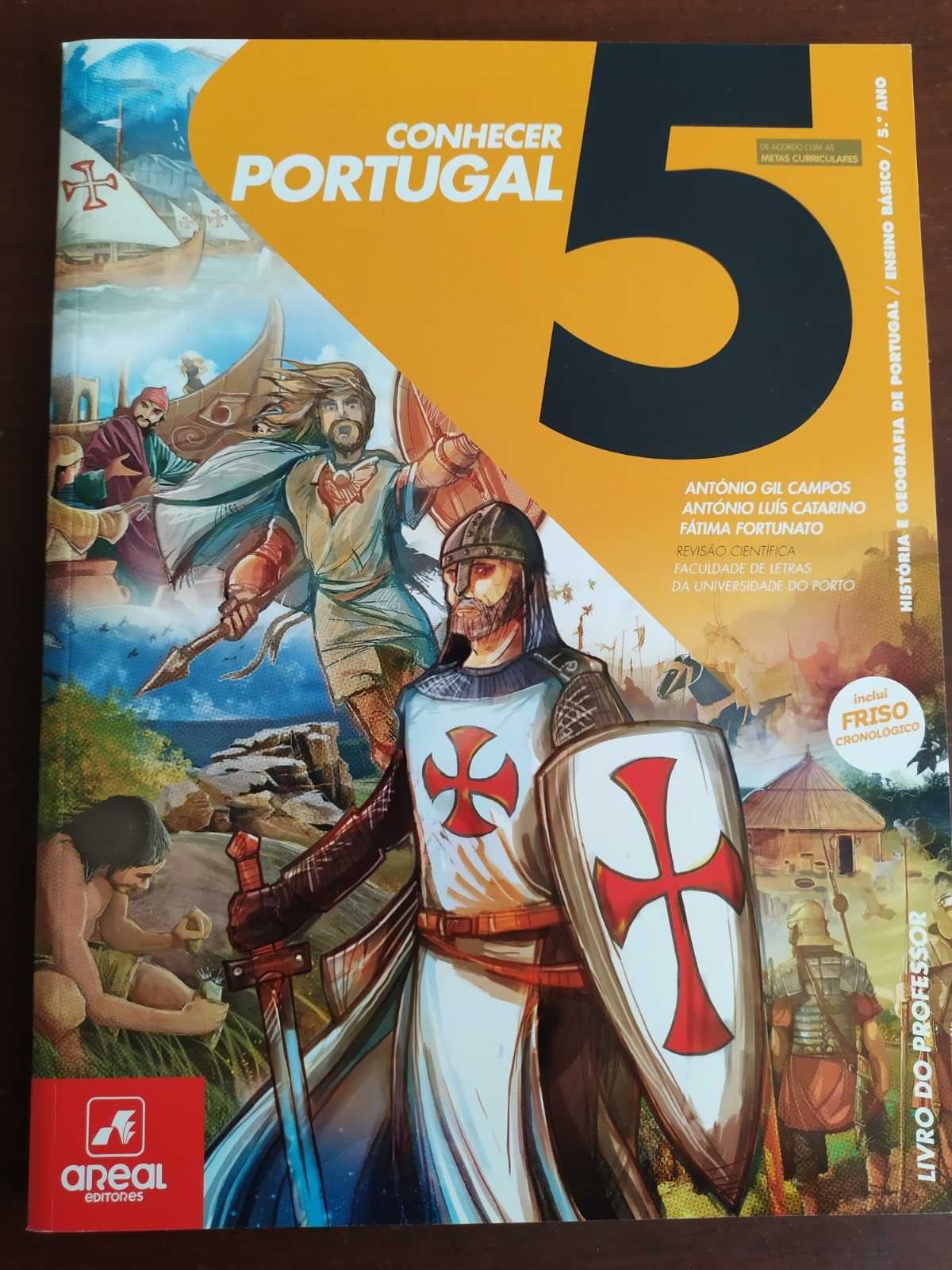 Conhecer Portugal 5 - 5º ano - HGP - História e Geo - VERSÃO PROFESSOR