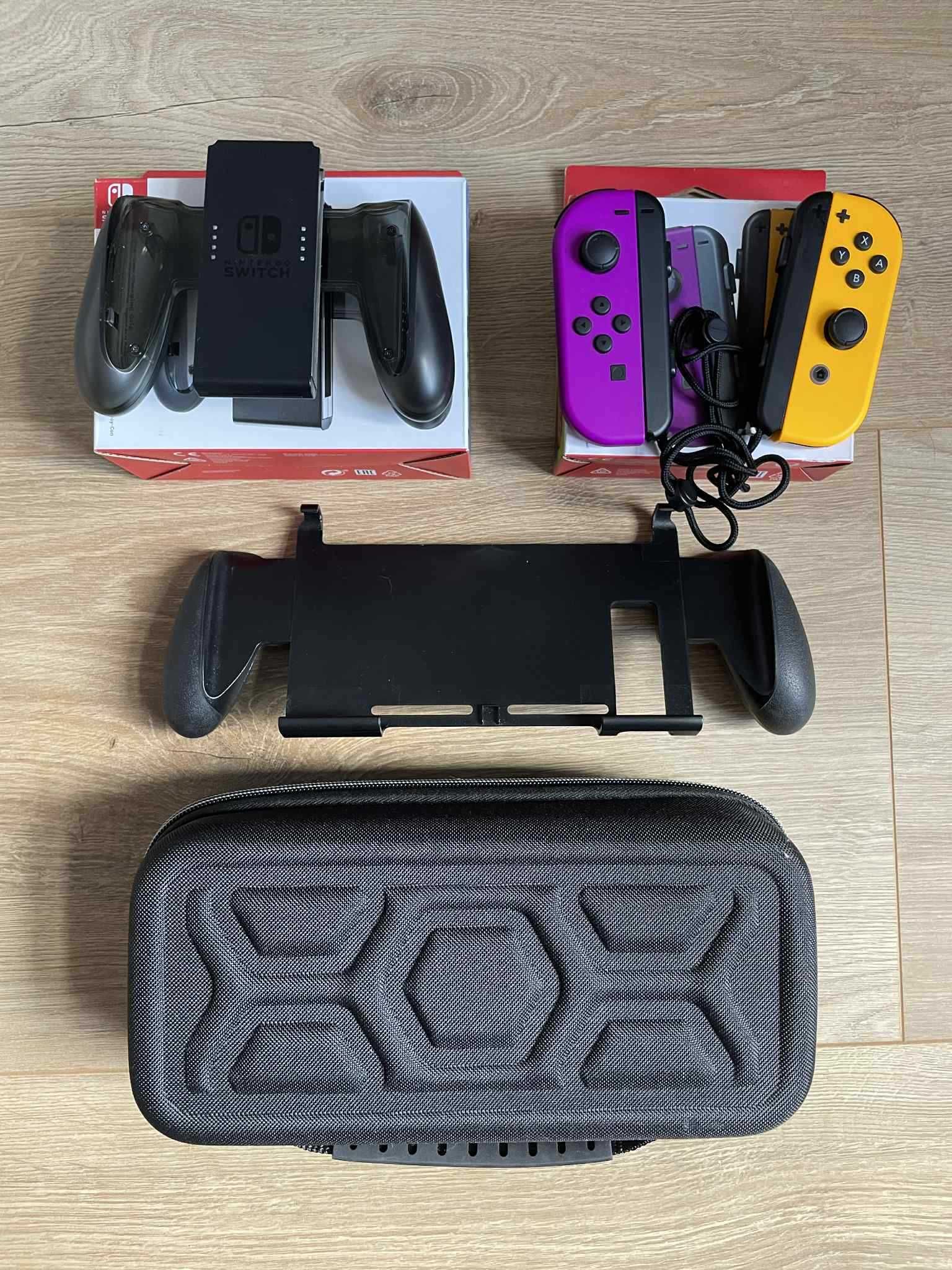 Nintendo Switch Na Rodzinne Wyjazdy Oryginalne Akcesoria GRATIS 3 GRY