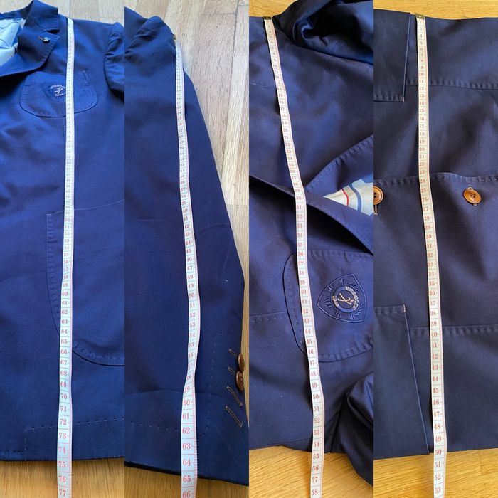 Bawełniana marynarka z podwójnym splotem M 52 Interview Sarar