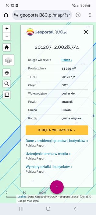 Działka rolno- budowlana