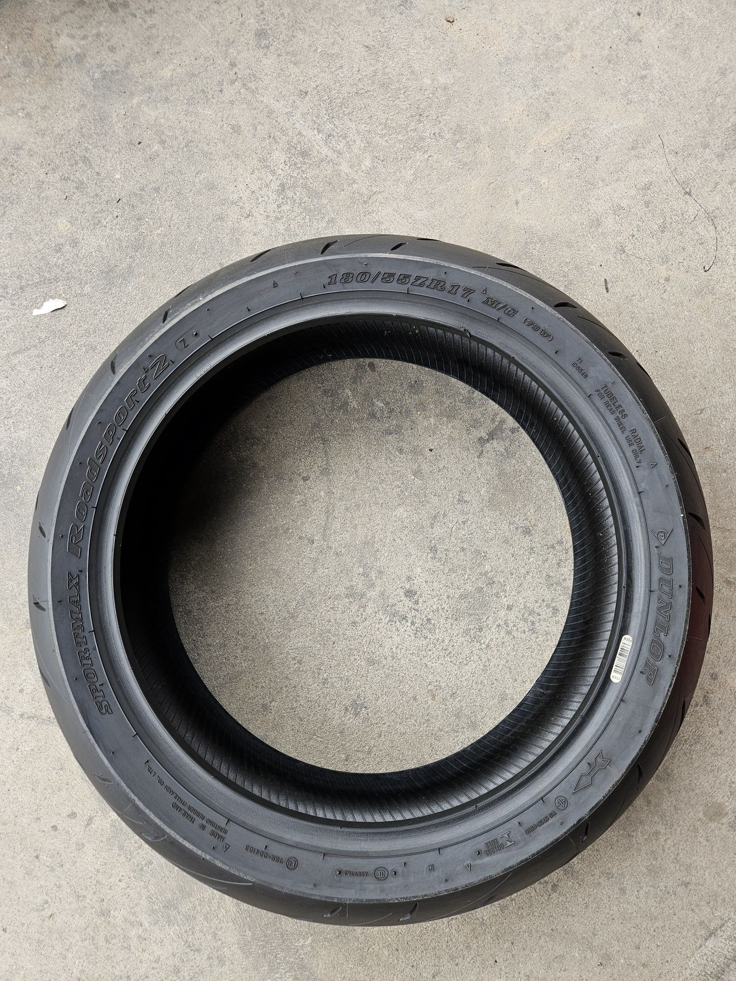 Dunlop Roadsport 180/55R17 Dot 3022 Nr 1364