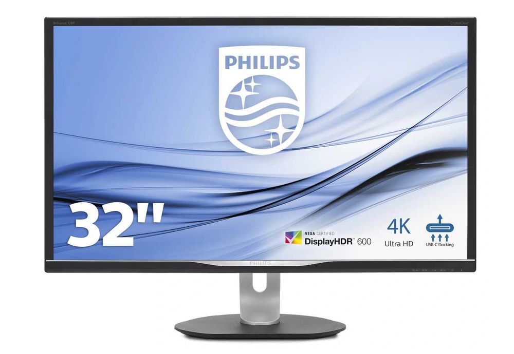 Nowy Monitor LED Philips 328P6VUBREB00 / 32 cale / 3840x2160 / VA