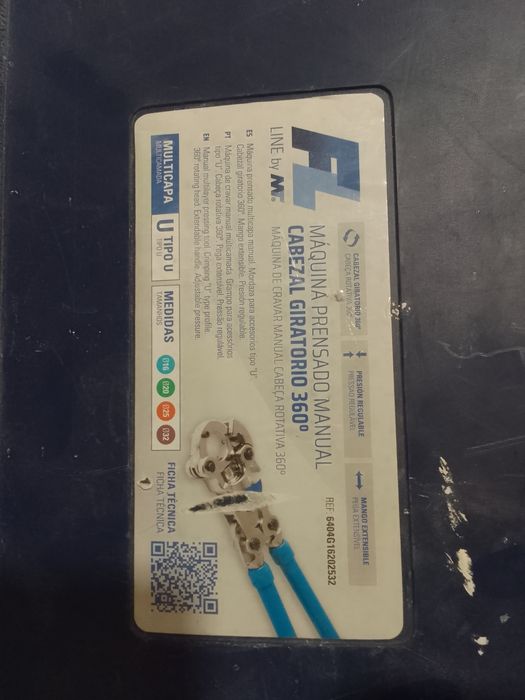 Máquina manual de prença