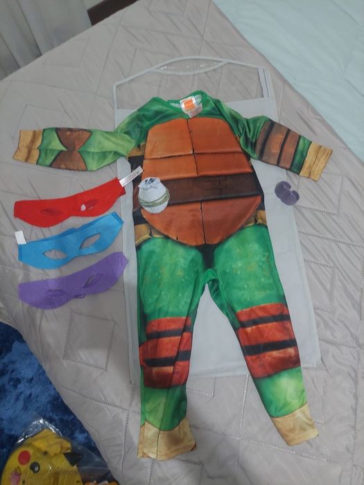 Fatos carnaval pokemon e tartaruga ninja