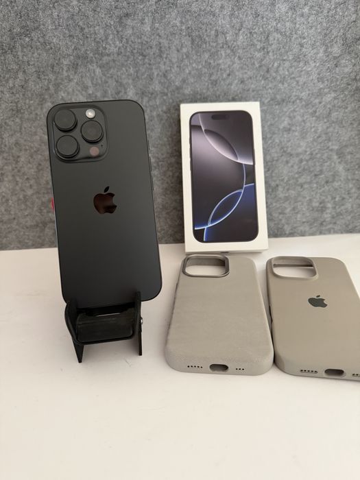 Iphone 16 Pro 256GB Black titanium Bat 100% (Aceito retomas)