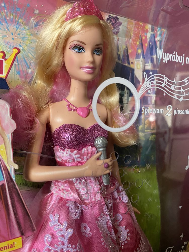 Lalka Barrbie Tori Księżniczka i piosenkarka Mattel PL NOWA