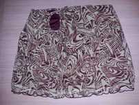 Saia roxa e verde - Pull&Bear