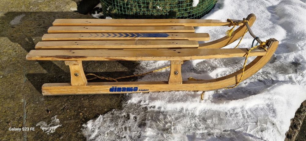 Санки дерев'яні срср