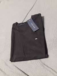 Czarny t-shirt koszulka męska Tommy Hilfiger rozmiar S