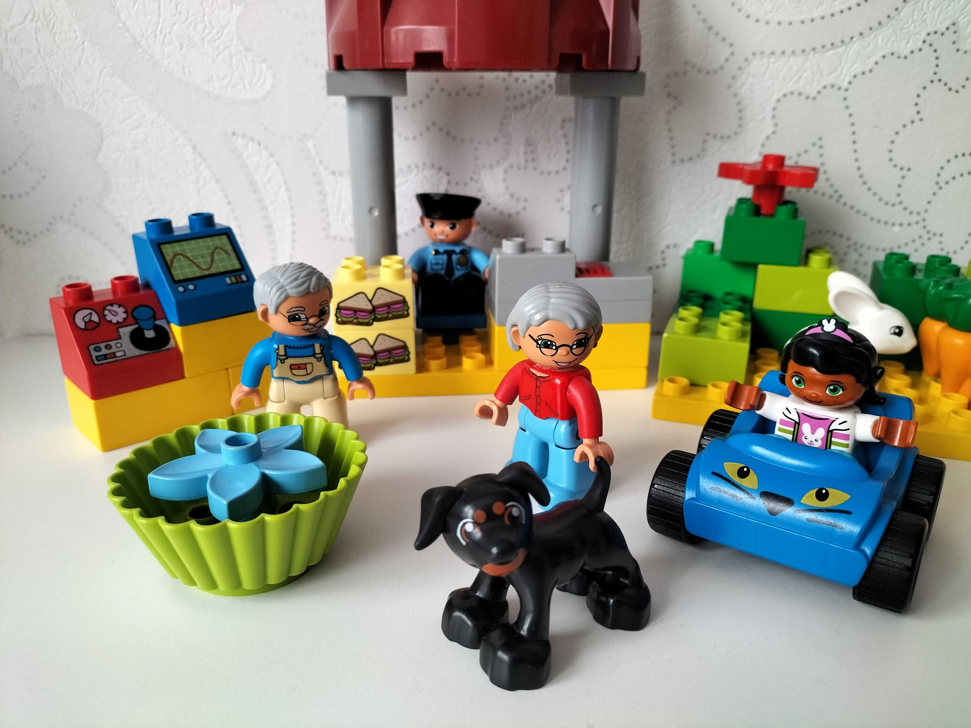 Lego duplo ZOO kasa klocek dźwiękowy świetlny karuzela