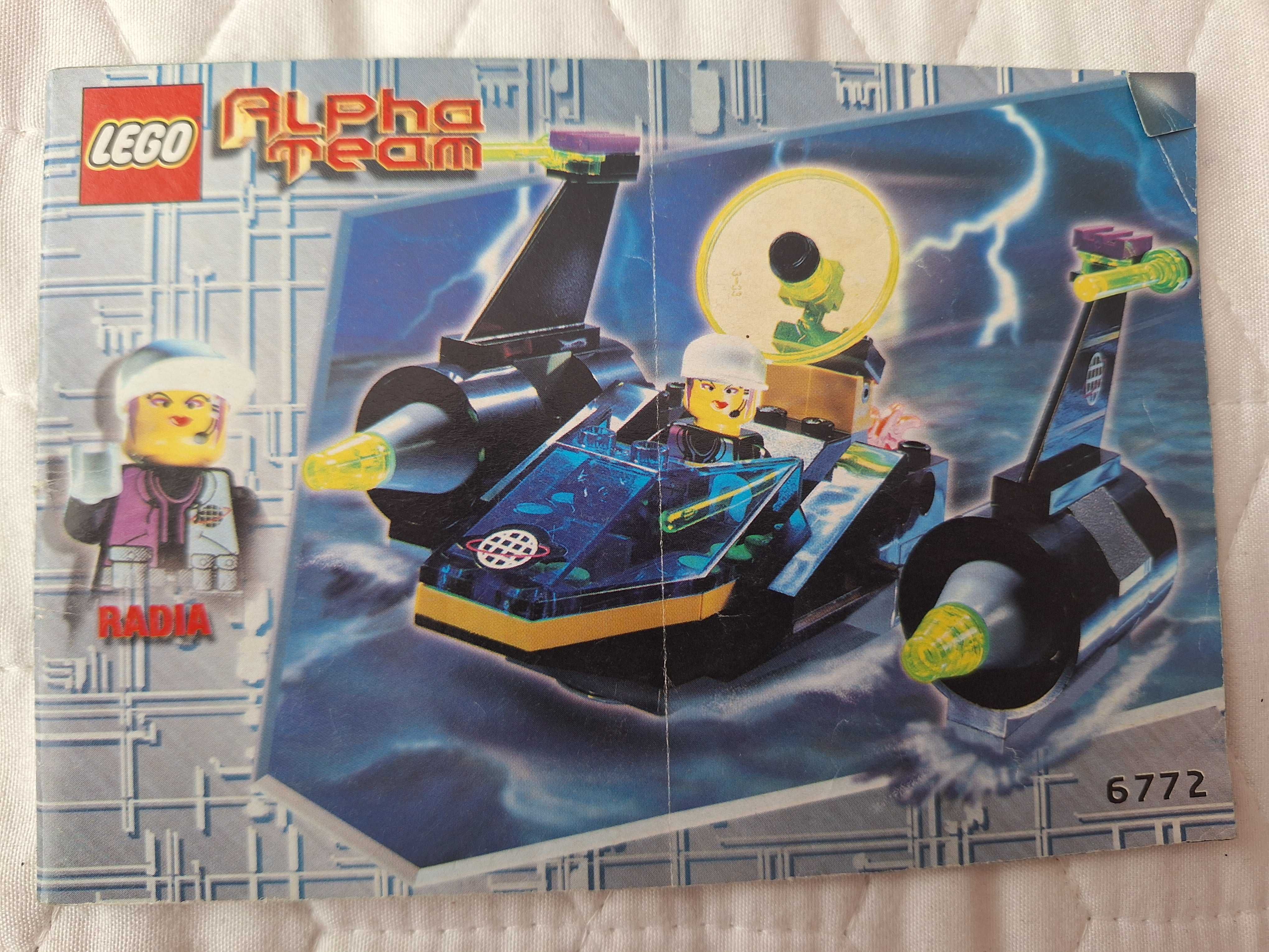 Lego 6772 alpha team - instrukcja - polecam (R) .